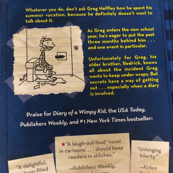 Hardcover Diary of a Wimpy Kid: Rodrick Rules - Picture 4 of 8